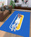 slam dunk nba logo player Living room carpet rugs