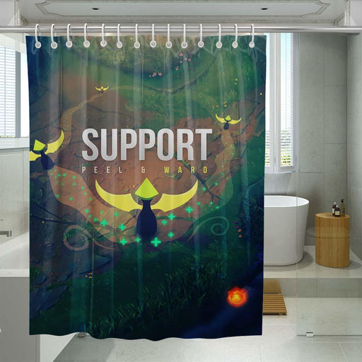 the amazing world of gumball best scene shower curtains