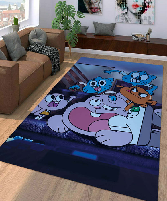 the amazing world of gumball best scene Living room carpet rugs