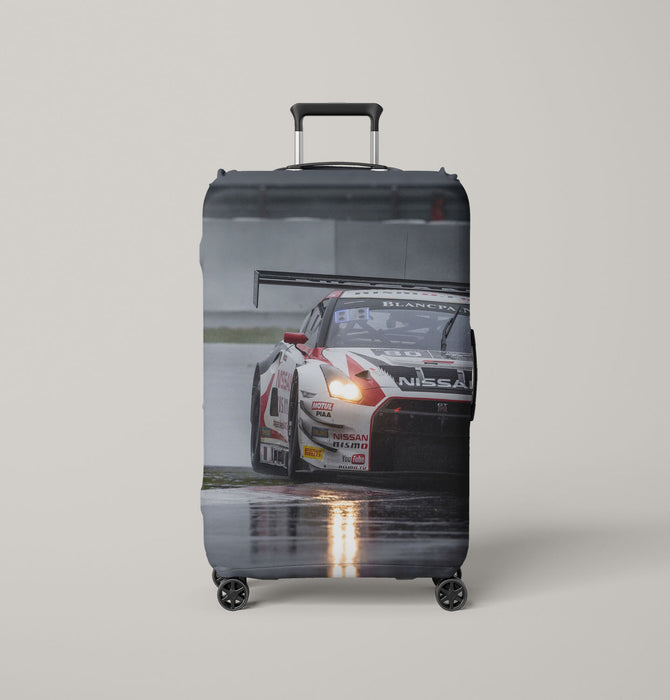 slick arena car racing Luggage Covers | Suitcase