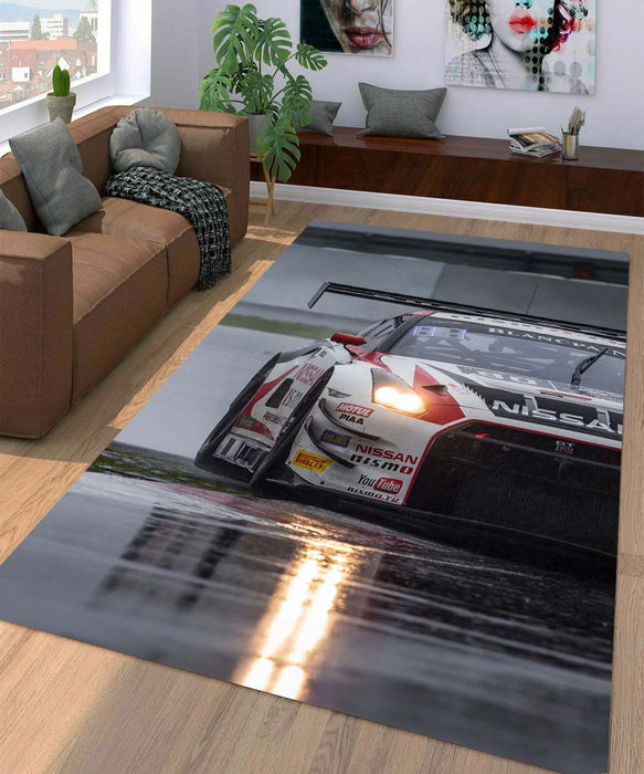 slick arena car racing Living room carpet rugs