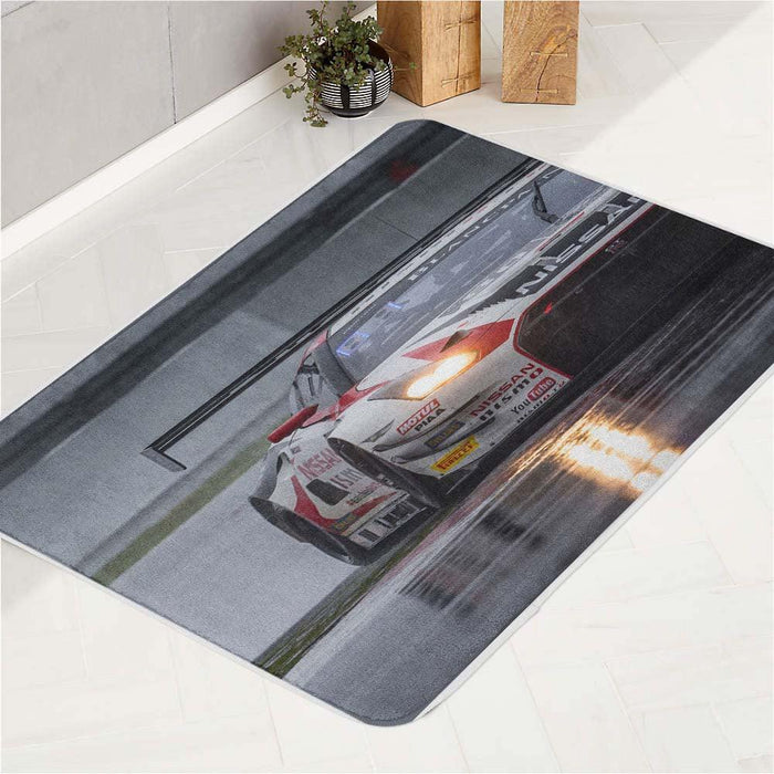 slick arena car racing bath rugs