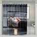 slick arena car racing shower curtains