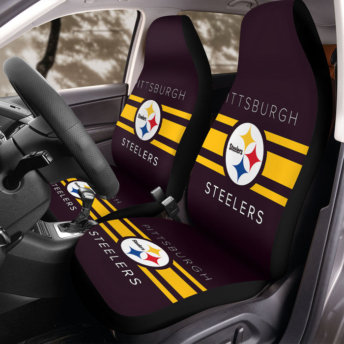 slim pittsburgh steelers Car Seat Covers