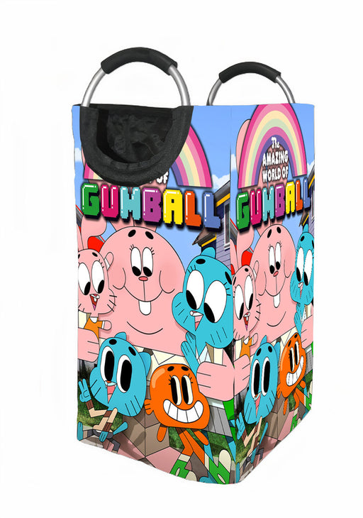 the amazing world of gumball happy Laundry Hamper | Laundry Basket