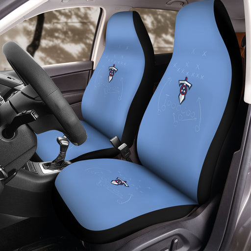 small sword of tennessee titans Car Seat Covers