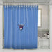 small sword of tennessee titans shower curtains