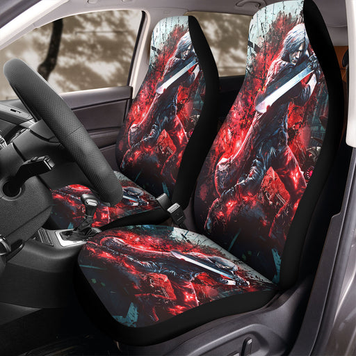 sword of dante devil may cry Car Seat Covers