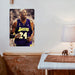 smile of kobe bryant lakers Poster Metal print wall art