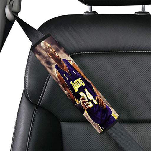 smile of kobe bryant lakers Car seat belt cover - Grovycase