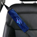 stitch with abstract pattern blue Car seat belt cover