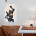 smile pathfinder robbot Poster Metal print wall art