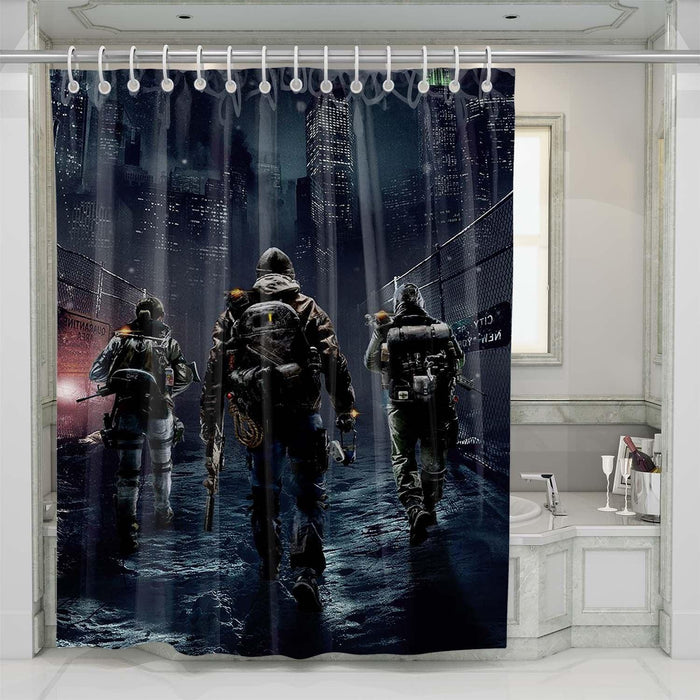 the division 2 shower curtains