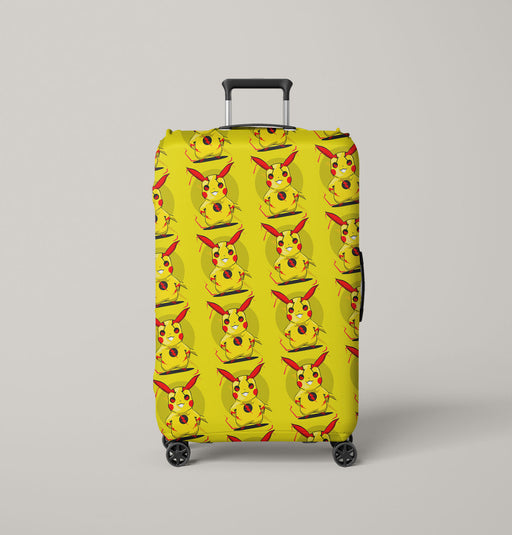 storm pikachu red mode Luggage Cover | suitcase