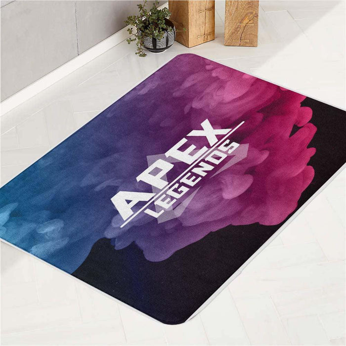 smoke apex legends vaporwave bath rugs