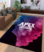 smoke apex legends vaporwave Living room carpet rugs