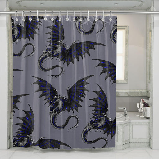 stormchaser from how to train your dragon shower curtains