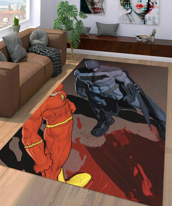 the flash and batman Living room carpet rugs