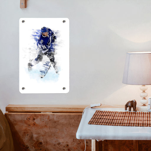 smooth steven stamkos player nhl Poster Metal print wall art