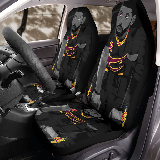take your shots kyrie irving cavs Car Seat Covers