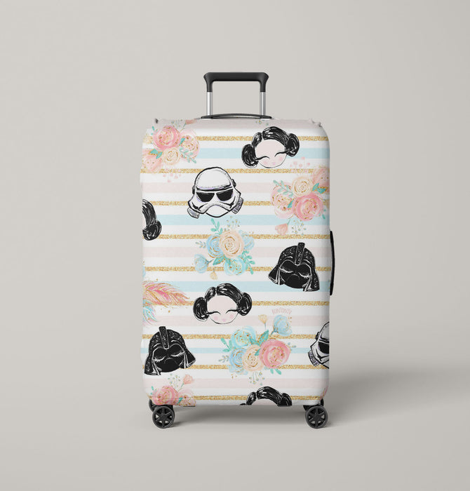 stormtrooper darth vader cute Luggage Cover | suitcase