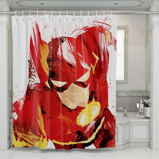 the flash spark shower curtains