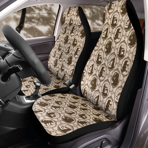 stormtroopers silhouette vintage Car Seat Covers