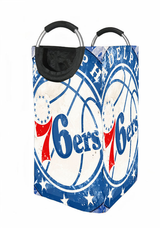 snow cold of philadelphia 76ers Laundry Hamper | Laundry Basket