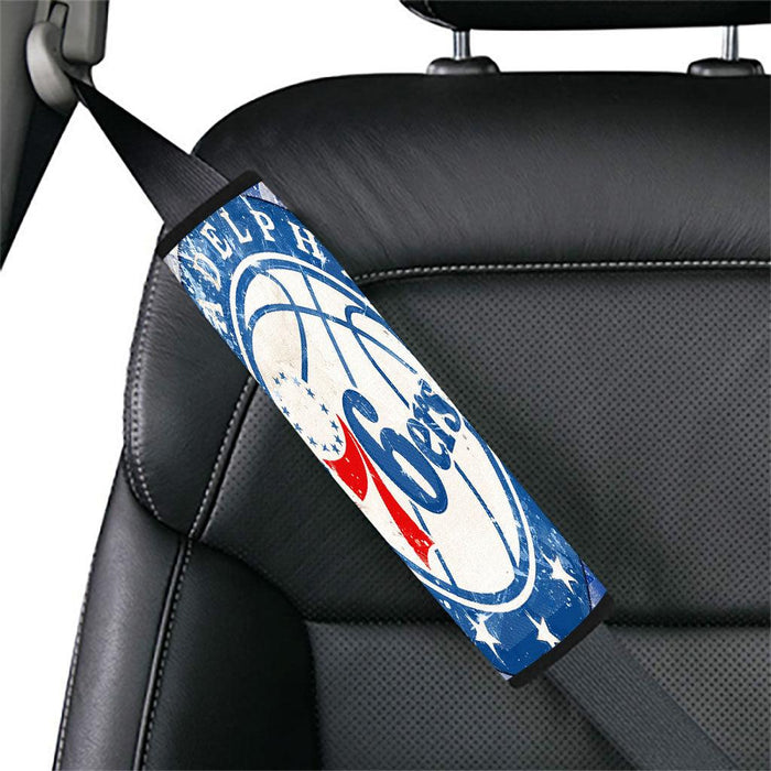 snow cold of philadelphia 76ers Car seat belt cover - Grovycase