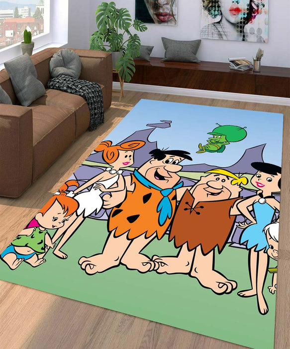 the flinstones character Living room carpet rugs