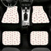 strawberry cartoon cute Car floor mats Universal fit