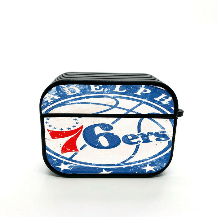 snow cold of philadelphia 76ers airpod case