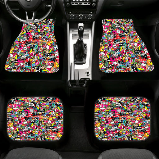 street art popular brand Car floor mats Universal fit