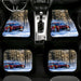 snow racing car always feel so extreme Car floor mats Universal fit