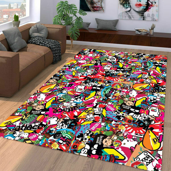 street art popular brand Living room carpet rugs