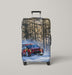 snow racing car always feel so extreme Luggage Covers | Suitcase