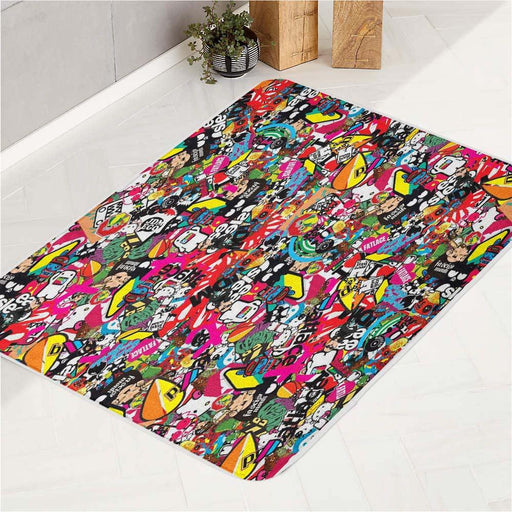 street art popular brand bath rugs