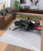 snow racing obstacle Living room carpet rugs