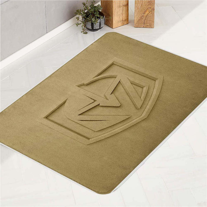 soft colour 3d vgk logo team bath rugs