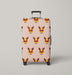 stripes flareon flash fire Luggage Cover | suitcase