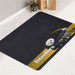 soft colour of pittsburgh steelers helmet bath rugs