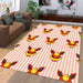 stripes flareon flash fire Living room carpet rugs