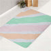 stripes pastel grunge bath rugs