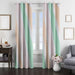 stripes pastel grunge window Curtain