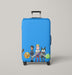 soldier of final space Luggage Covers | Suitcase