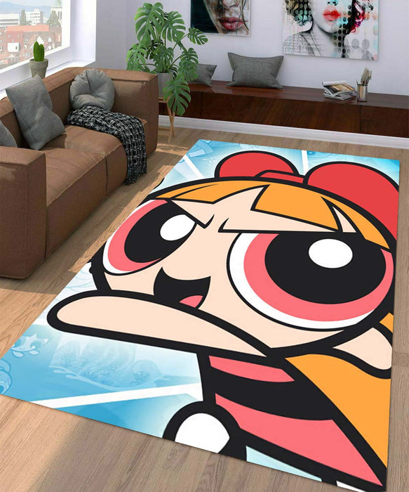 the powerpuff girls blossom Living room carpet rugs