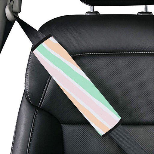 stripes pastel grunge Car seat belt cover