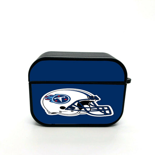 solid helmet of tennessee titans airpod case