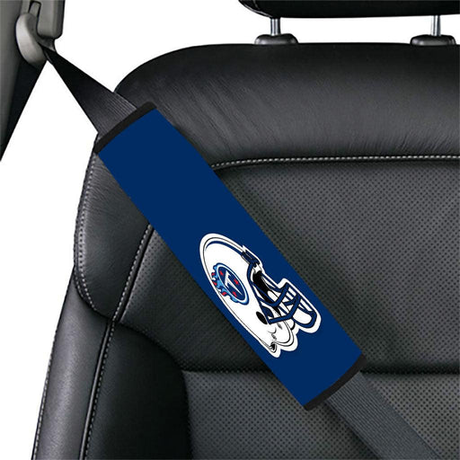 solid helmet of tennessee titans Car seat belt cover - Grovycase