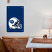 solid helmet of tennessee titans Poster Metal print wall art